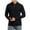 Black_#611010, variant on Homozy Polo Shirts for Men Big and Tall Raglan Long Sleeve Solid Color Shirt Sports Lightweight T Shirts