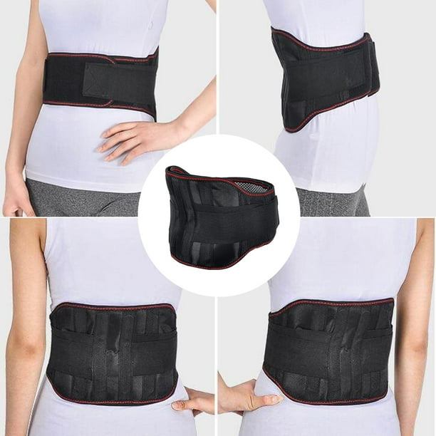 Back Brace Support Belt-Lumbar Support Back Brace For Lifting,Back Pain,  Sciatica, Scoliosis, Herniated Disc Adjustable Support Straps-Lower Back  Brace With Removable Lumbar Pad For Men & Women 