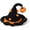 Black Hat, variant on HaCpiu Adjustable Halloween Collar for Cats & Small Dogs, Woven Knitted Pumpkin Ghost Cat Neckwear, Festive Pet Costume Outfit Accessories