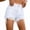 White, variant on PBFRDSJ Women's Ripped Frayed Hem Jean Shorts Streetwear Casual Distressed Denim Shorts High Waisted Stretchy Jorts