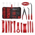 thumbnail image 2 of Kit de herramientas Plasticas 19 piezas BLOSOOM Quita Grapas Molduras Negro Con rojo, 2 of 4