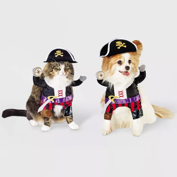 Hyde & EEK! Boutique Pirate Dog and Cat Costume Small