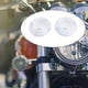 thumbnail image 4 of 2 cubiertas de lente tipo luz de motocicleta, cubierta de lente de 3 1/4", aptas para Claro, 4 of 9