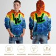 thumbnail image 2 of Share The Love Hoodies for Men Women, Unisex Pullover Hooded with Pocket, Adults Long Sleeve Hooded Sweatshirt, S-6XL, 2 of 8