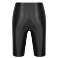 thumbnail image 4 of vastwit Mens Glossy Compression Shorts Gym Workout Running Cycling Yoga Shorts Swimming Trunks A Black L, 4 of 4
