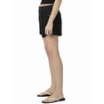 thumbnail image 3 of PAIGE womens  Archie Raw Hem Black Dove Short, 32, 3 of 5