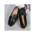 thumbnail image 5 of Gomelly Womens Nursing Shoes Bow Loafers Comfort Moccasins Nonslip Flats Driving Kitchen Boat Shoe Black 8.5, 5 of 6