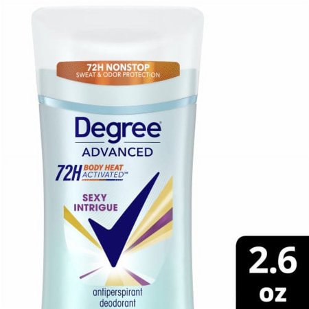 2X - Degree Advanced Women's Antiperspirant Deodorant Sexy Intrigue w Body Heat Activated Technology