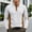 White, variant on Corduroy Polo Shirts for Men Spring Fall Casual Long Sleeve Stand Collar Color Block Work Shirts