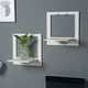 thumbnail image 5 of Estantería flotante de pared, sin necesidad de taladrar, soporte decorativo para libros y plantas, estilo minimalista moderno, ideal para dormitorio o sala de estar, estructura metálica,, 5 of 7