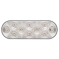 thumbnail image 2 of Amber 10 LED 6" Oval Trailer Park Turn Signal Flasher Light Kits / Clear Lens, 2 of 3