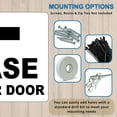 thumbnail image 4 of ADA CENTRAL SIGNS - Please Use Other Door with Right Arrow Sign - ADA Compliant Digitally Printed Text Wall Signs - OSHA Safety Evacuation Signs for indoors and outdoors, 4 of 7