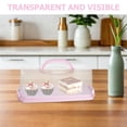 thumbnail image 1 of unbranded Estuche Pan Rosa De Plástico Resistente Ideal Para Panadería Y Tiendas, 1 of 8