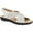 White/Gore, variant on Easy Street Womens Claudia Laser Cut Cushioned Flatform Sandals