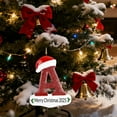 thumbnail image 5 of Cheapark 26 Letter Christmas Tree Pendants - Personalized Ornaments for Hanging on Xmas Tree, Festive Decor for Christmas Holiday Home Setup, 5 of 6