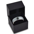 thumbnail image 3 of Tungsten New Mexico The Land of Enchantment State Zia Symbol Band Ring 7mm Men Women Comfort Fit 18k Rose Gold Dome Brushed Gray Polished, 3 of 4
