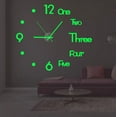 thumbnail image 2 of Xihbxyly Reloj Sin Marco, Elegante Adhesivo para Espejo de Pared, Segundero Silencioso, Fácil Instalación y Diseño Autoadhesivo, Decoración para El Hogar y La Oficina, Regalo Ideal para Cualquier Oca, 2 of 4