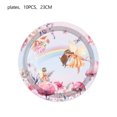 thumbnail image 2 of Fairy Party Decorations Birthday Tableware Fairy Theme Gift Bags Fairy Birthday Tablecloth Cup Plate Baby Shower kid Party Favor, 2 of 6