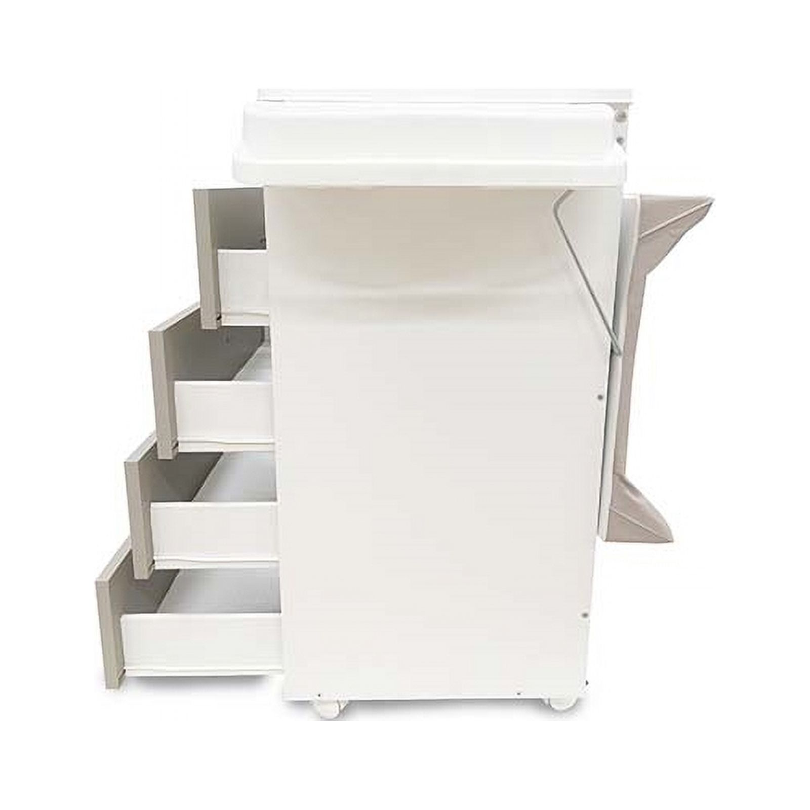 Sorelle Cassettiera Asia 4-Drawer Modern Wood Baby Bath in Multi-Color