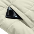 thumbnail image 5 of Snorda Fleece Vest for Men Full Zip Stand Collar Puffer Vest Sleeveless Soft Solid Vests with Pockets for Fall Winter Hiking Outdoors Daily Layering Casual Wear, 5 of 9