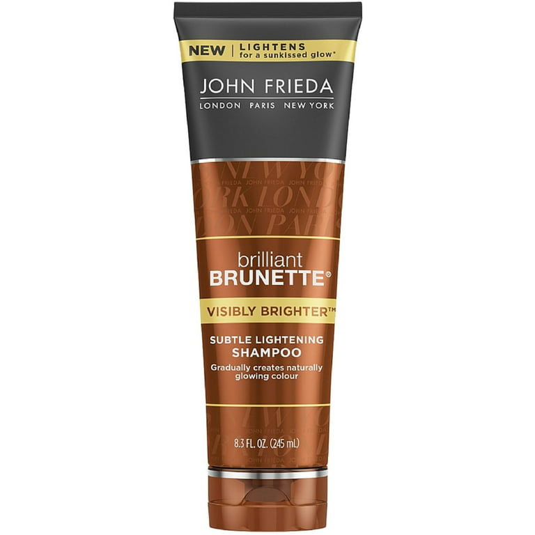 John Frieda Brunette Subtle Lightening Shampoo, Visibly Brighter 8.30 oz 3) - Walmart.com