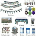 thumbnail image 4 of Roblox Birthday Party Decoration Tableware Paper Cup Cake Topper Plate Children"s Birthday Party Decoration Supplies Balloons, 4 of 4
