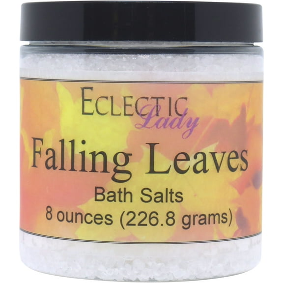 Falling Leaves Bath Salts by Eclectic Lady, 8 ounces
