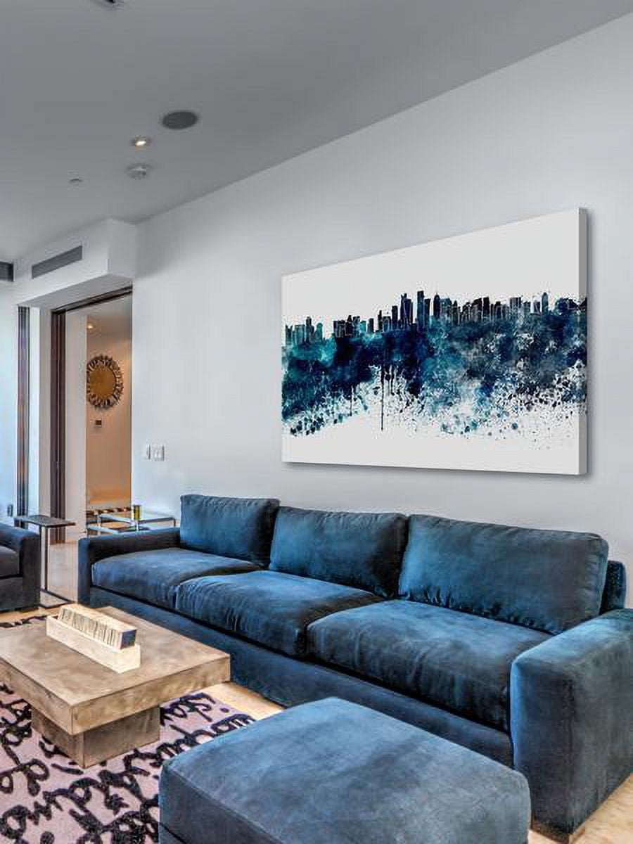 "Scenery" Painting Print on Wrapped Canvas