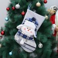thumbnail image 3 of Christmas Indoor Decorations, Hwkond Christmas Knitted Bags, Fabric Christmas Decorative Socks, Three-dimensional Snowman Decorative Gifts, Candy BagsUp to 60% Off Clearance Sale, 3 of 7