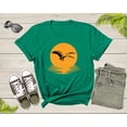 thumbnail image 6 of Flying Pelican Bird Animal Sunset Nature For Men Women Kids T-shirt Vintage Retro Pelican Print Shirt Outfit Youth Graphic Design Tshirt, 6 of 8