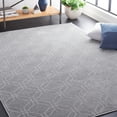 thumbnail image 2 of SAFAVIEH Pattern And Solid April Geometric Area Rug, Grey, 5'3" x 7'6", 2 of 11