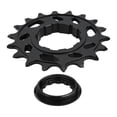 thumbnail image 3 of LEFU Kit de Conversion de Volant à Vitesse Unique en Alliage d'Aluminium 18T Cassette Pignon Vélo de Route Vélo de Montagne Roue Libre avec Réglage de Tension et Coussin Antidérapant, 3 of 10