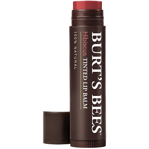 Burt's Bees Hibiscus Tinted Lip Balm, 0.15 oz