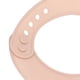 thumbnail image 2 of Silicone Bib Soft Waterproof Silicone Neck Fasteners Spill Pocket Dishwasher Safe Baby Silicone Bibs for 10 to 72 Months Pink, 2 of 4
