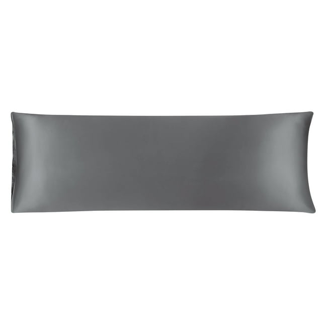 Unique Bargains Taie d'Oreiller en Satin de Luxe Rafraîchissante Anti-Rides Longue Taie d'Oreiller Soyeuse