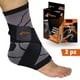 thumbnail image 1 of Tobilleras Deportiva de Compresión HYPERZ 2pcs Ajustables Transpirables Multi-Talla, 1 of 6