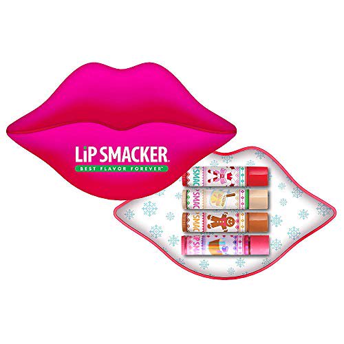 Lip Smacker Holiday Original Lip Balm in Lips Pink Tin (Candy Cane