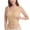 Beige, variant on Compression Tanks for Women Slimming Sleeveless Cotton Shirts Tummy Control Shaper Tank Top with Built in Bra White XL