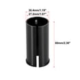 thumbnail image 3 of Unique Bargains Bicycle Bike Seat Post Tube Adapter Aluminium Alloy Black 27.2 to 30.4mm, 3 of 5