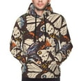 thumbnail image 5 of Bingfone Vector Butterflies Men'S Drawstring Hoodie Long Sleeve Pocket Sweatshirts-Xx-Large, 5 of 9