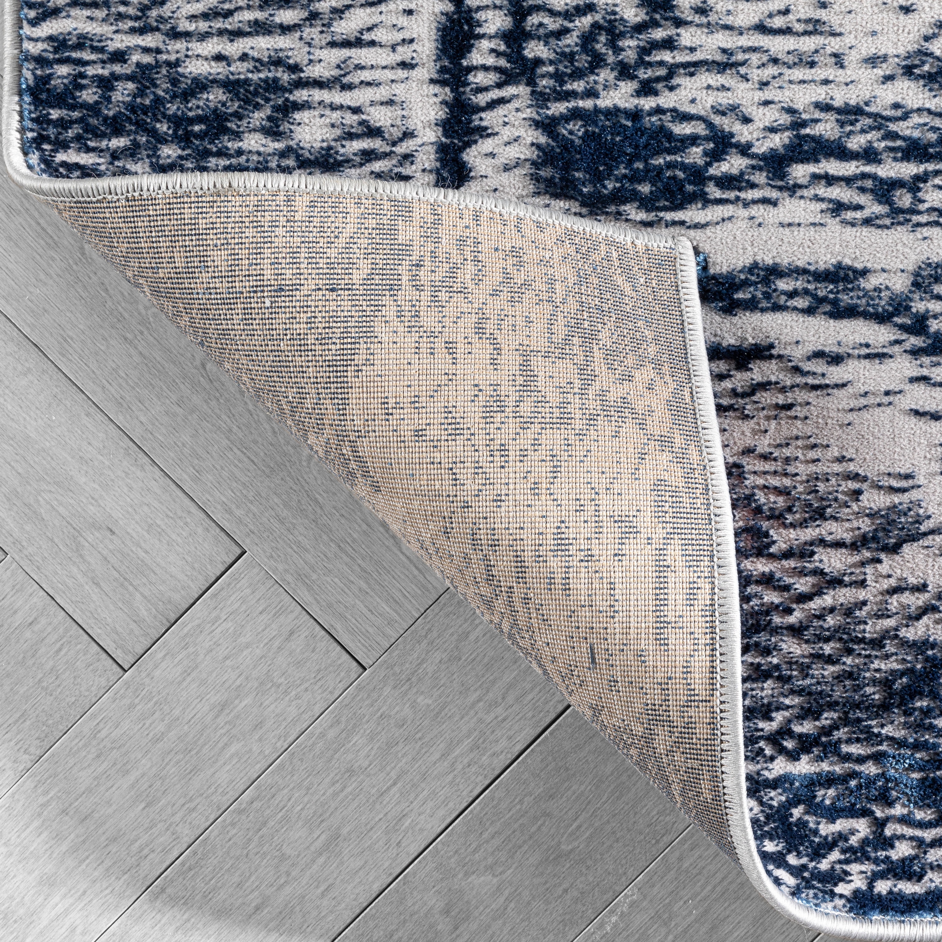 Well Woven Cairo Abstract Hand-Made Area Rug, 7' x 5', Glam, soft rug, Globally inspired patterns, Serged edges for longer lasting rug