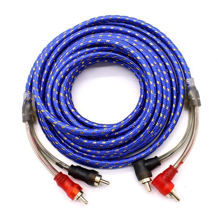Car Audio Wire Car Stereo Audio Cable Amplifier Braided Tool Audio