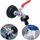 thumbnail image 5 of Adaptador de tanque de agua de 1000l Grifo de tanque IBC de 1000l Conector de rosca 3/4 Colector de agua de lluvia Salida de grifo Conexión de válvula de grifo Conexiones de manguera de, 5 of 5