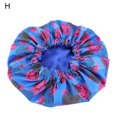 thumbnail image 1 of Women African Floral Print  Cap Double Layer Wide Band Sleep Makeup Bonnet, 1 of 10