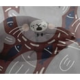 thumbnail image 5 of oneOone Viscose Chiffon Brown Fabric Kawai Sewing Craft Projects Fabric Prints By Yard 42 Inch Wide-RX, 5 of 5