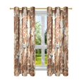 thumbnail image 7 of Yayeee Window Curtains Set of 2 for Living Room Light Filtering 63"x52", Giraffe Head Pattern, 7 of 7