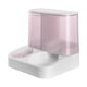thumbnail image 1 of Comedero automático para mascotas, dispensador de agua y comida, 2 en 1, tazón de comida seca. Rosa, 1 of 9