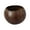 B, variant on soumake Handmade Storage Bowl Burr Free Multi-purpose Natural Coconut Shell Candle Holder Bowl Home Decor useful