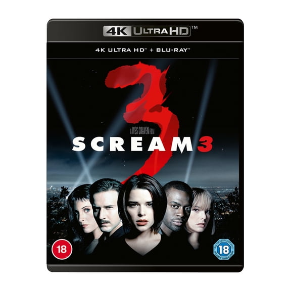 Scream 3 (4K Ultra HD) Patrick Dempsey Roger Corman Kevin Smith Emily Mortimer Parker Posey