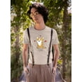 thumbnail image 2 of Cute Corgi Doodle T-Shirt Men -Image by Shutterstock, Male Small, 2 of 4